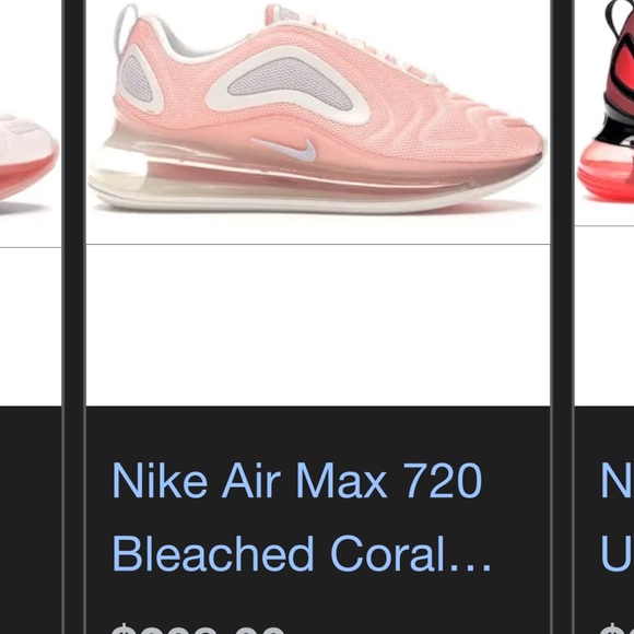 Nike air max 720 bleached coral (woman’s) - Picture 8 of 10